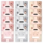 FREEMAN Facial Mask Variety Set: Clay, Peel-Off, Gel, & Mud Masks, Clearing, Hydrating, Detoxifying & Rejuvenating Skincare Essentials, Travel Facial Mask Kit, 12 Count